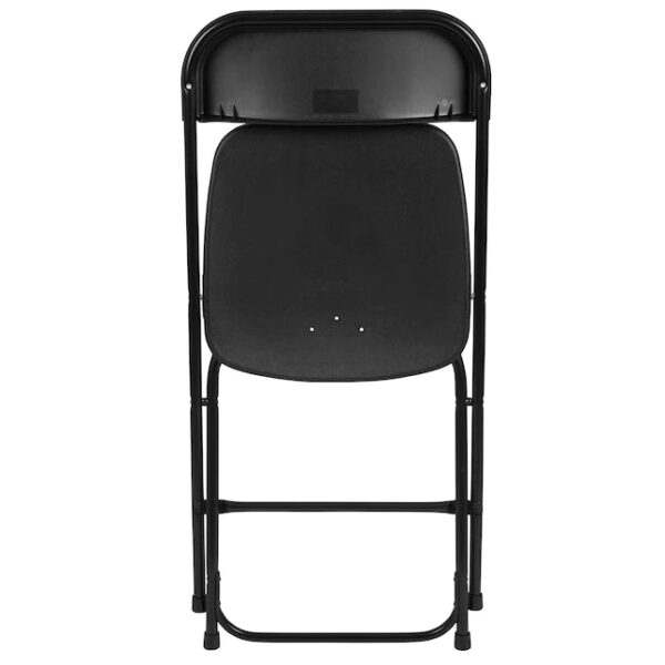 10-Pack Black Standard Folding Chair with Solid Seat (Indoor) - Image 21