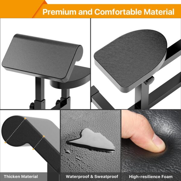 Uboway Adjustable Preacher Strength Training - Image 3