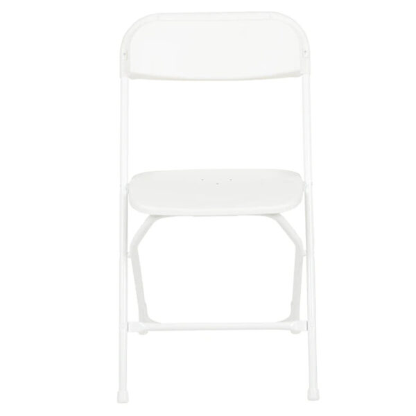 10-Pack White Standard Folding Chair with Solid Seat (Indoor) - Image 27