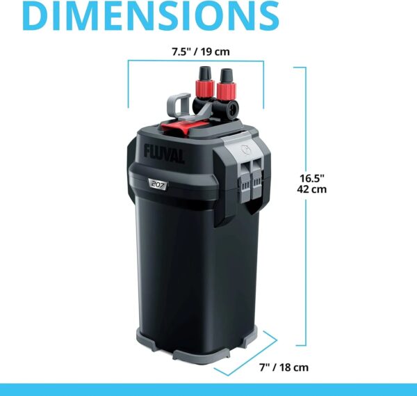 407 Perfomance Canister Filter - for Aquariums Up to 100 Gallons - Aquarium Canister Filter - Image 13