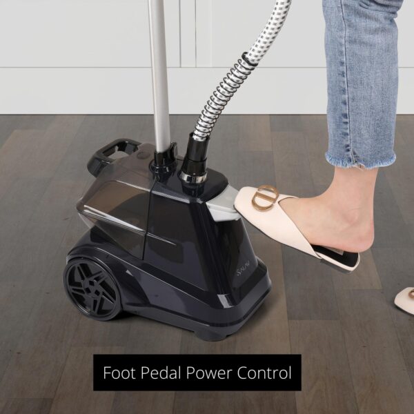 SALAV Commercial Full-Size Garment Steamer with Foot Pedals and Extra Large 3L Water Tank - Image 3