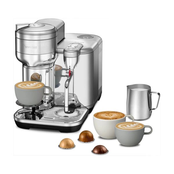 Breville Nespresso Vertuo Creatista BVE850BSS, Brushed Stainless Steel - Image 8