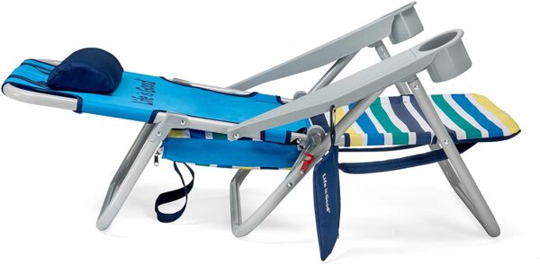 ake Blue Beach Chair, Short - Image 3