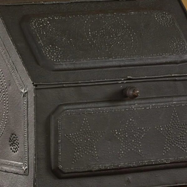 Antique Replica of Tin Bread Box/desk Storage 21-190 - Image 3