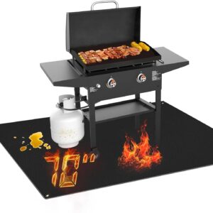 70x48 Inch Under Grill Mat for Blackstone 28" & 36" Griddles, BBQ Protector