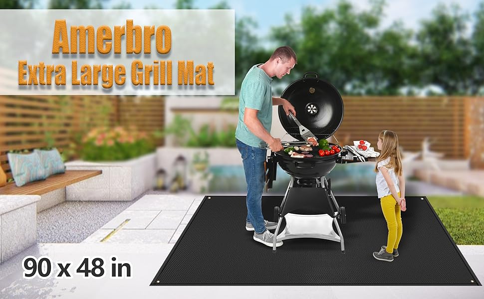 Grill mats for outdoor Grill