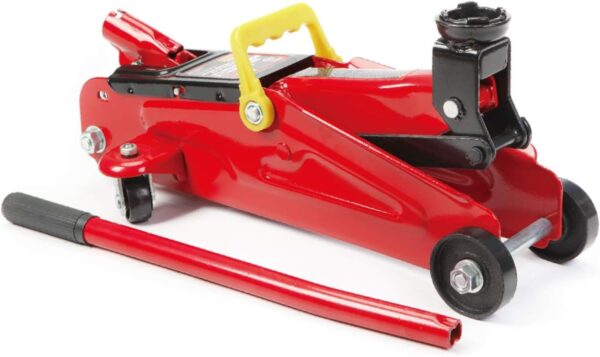 Aluminum and Steel Car Jack, 3 Ton (6,600 LBs) Hydraulic Floor Jack with Dual Piston Quick Lift Pump, Lifting Range 3-15/16" min to 18-5/16" max, Red - Image 7