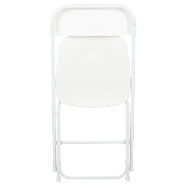 10-Pack White Standard Folding Chair with Solid Seat (Indoor) - Image 21