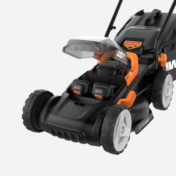 Worx 40V Cordless Lawn Mower 14′′ with Intellicut, Mulching, 2x20V 4.0Ah Batteries and Charger Included - Image 8
