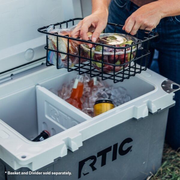 32 QT Ultra-Light Hard-Sided Ice Chest Cooler, Dark Grey And Cool Grey, Fits 48 Cans - Image 18