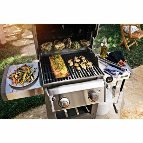 Weber Spirit II E-210 Propane Gas Grill, Black - Image 2