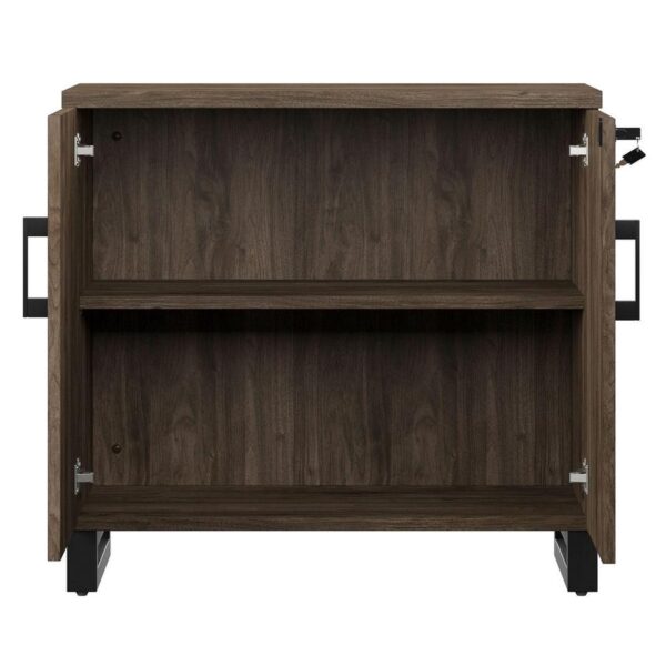 Apex Storage Cabinet, Walnut - Image 2