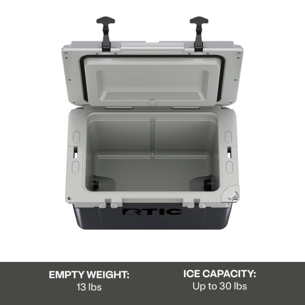 32 QT Ultra-Light Hard-Sided Ice Chest Cooler, Dark Grey And Cool Grey, Fits 48 Cans - Image 19