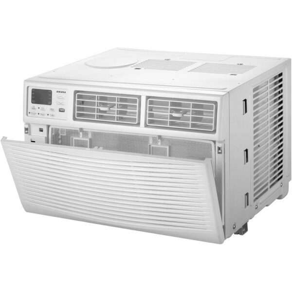 10,000 BTU 115V Window AC w/ Remote for Rooms upto 450 sq. ft. 24-Hour Timer 3-Speed Auto-Restart Digital Display White - Image 14