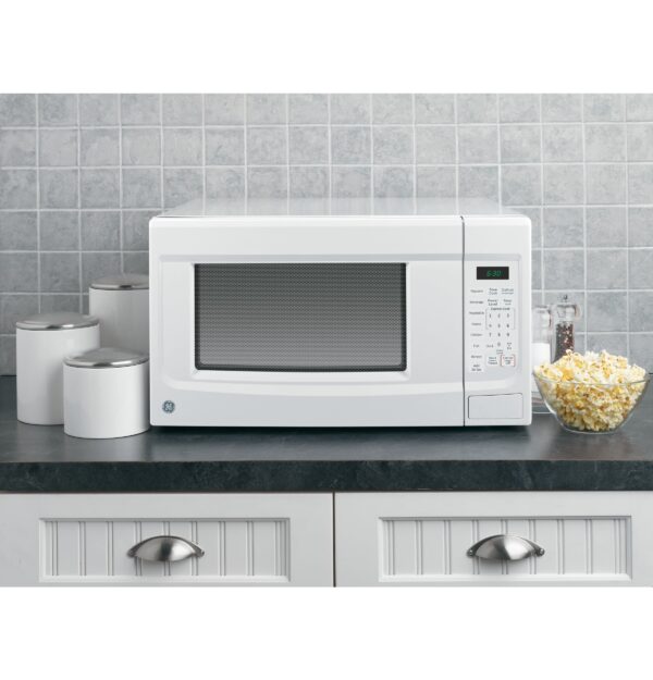 1.4 Cubic Foot Capacity Countertop Microwave Oven, White, JES1460DSWW - Image 12
