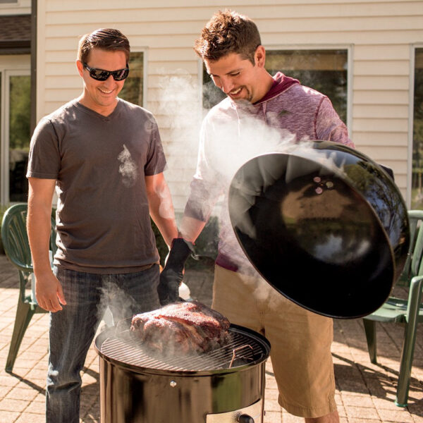 Weber Smokey Mountain Cooker Smoker (18.5 In.) - Image 9