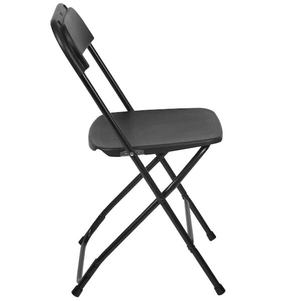 10-Pack Black Standard Folding Chair with Solid Seat (Indoor) - Image 25