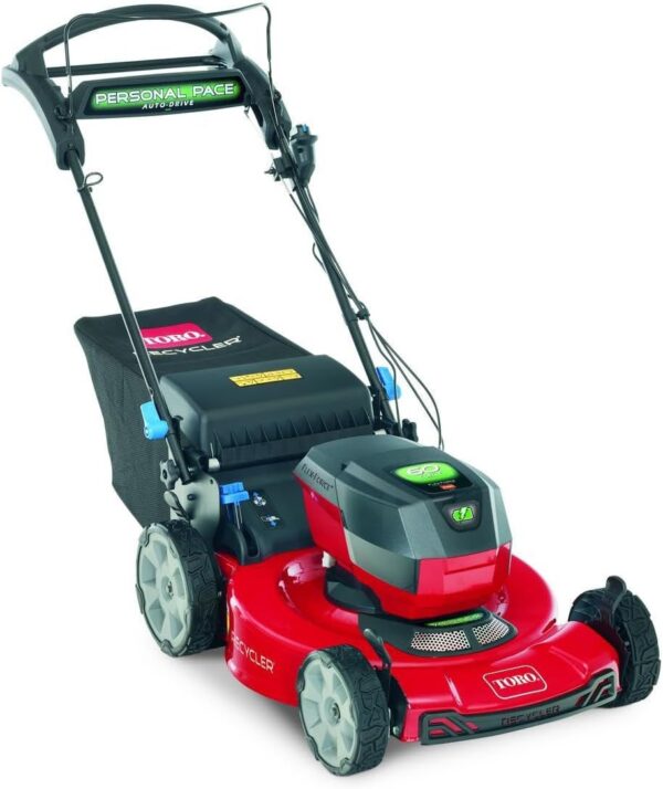 Toro Recycler 21466 22-Inch 60 V Battery Self-Propelled Lawn Mower - Image 3