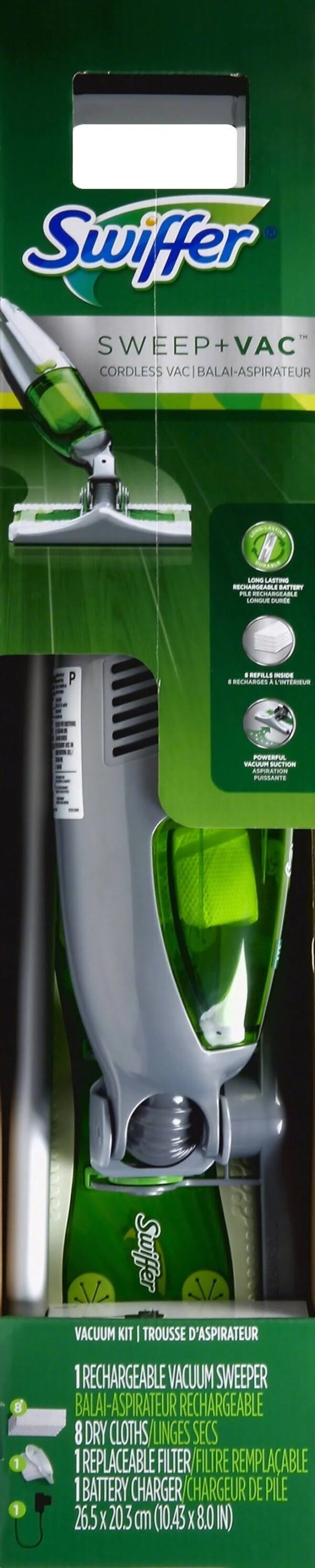 Swiffer Vacuum Kit, Sweep + Vac, Cordless - Image 3