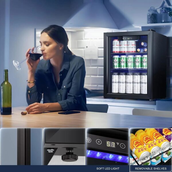 Antarctic Star Beverage Refrigerator Cooler-1.7Cu.Ft - Image 7
