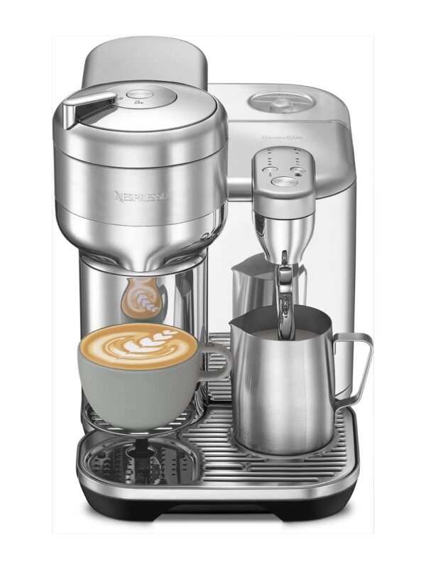 Breville Nespresso Vertuo Creatista BVE850BSS, Brushed Stainless Steel - Image 2