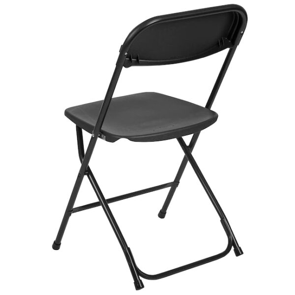 10-Pack Black Standard Folding Chair with Solid Seat (Indoor) - Image 28