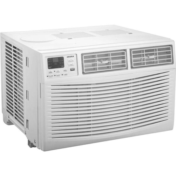 10,000 BTU 115V Window AC w/ Remote for Rooms upto 450 sq. ft. 24-Hour Timer 3-Speed Auto-Restart Digital Display White - Image 12
