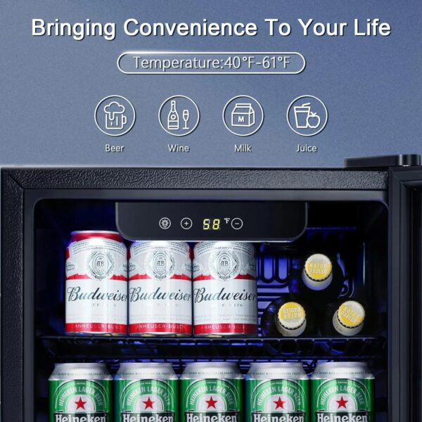 Antarctic Star Beverage Refrigerator Cooler-1.7Cu.Ft - Image 2