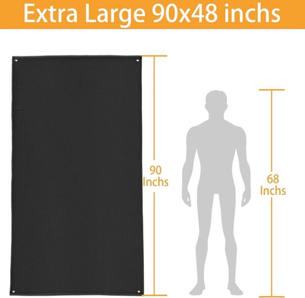 90x48 inch Extra Large Grill Mat for Outdoor Grill, Fireproof Deck Grill Mat - Image 12