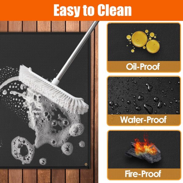 70x48 Inch Under Grill Mat for Blackstone 28" & 36" Griddles, BBQ Protector - Image 8