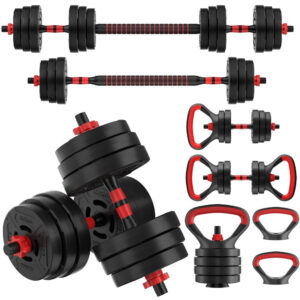 BalanceFrom 60LB 4-in-1 Portable Changeable Dumbbell