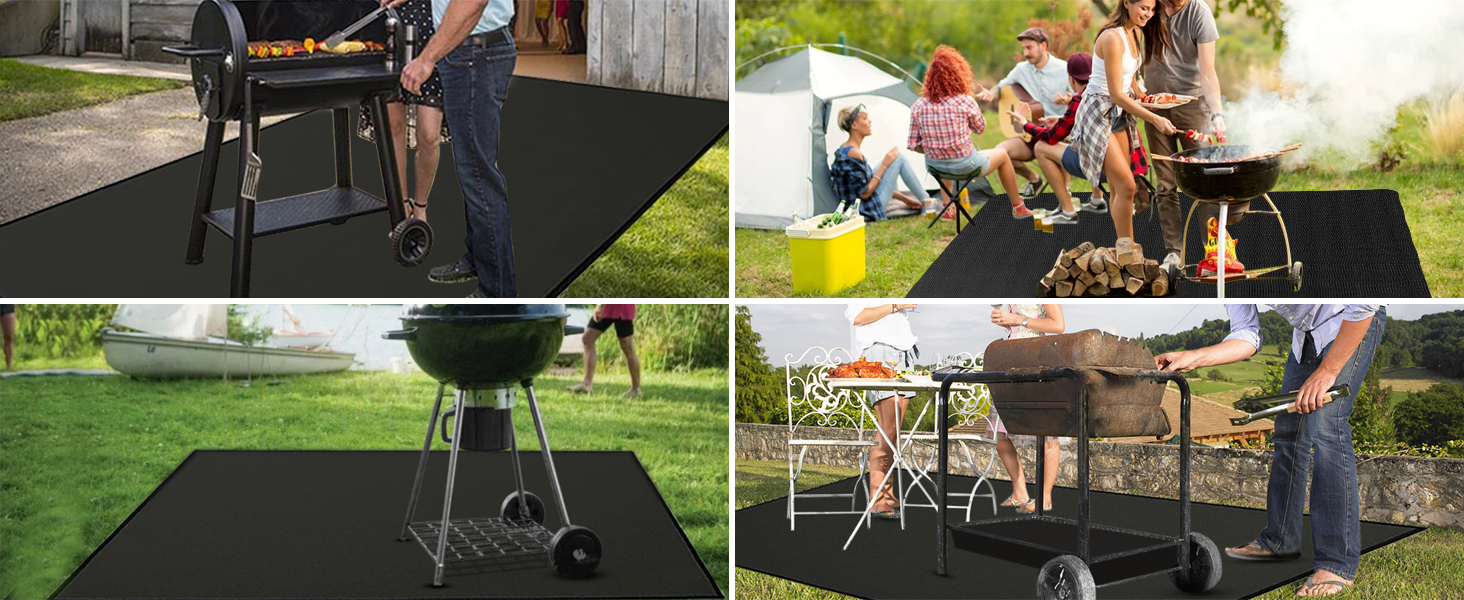 under grill mat