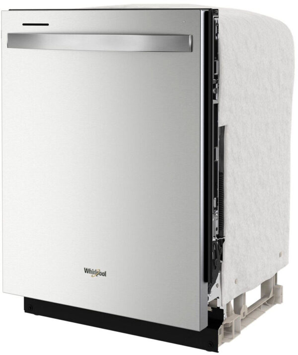 Whirlpool - 24" Top Control Built-In Dishwasher with Stainless Steel Tub, Large Capacity with Tall Top Rack, 50 dBA - Stainless steel - Image 6