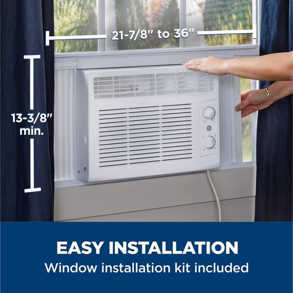 150-sq ft Window Air Conditioner (115-Volt; 5000-BTU) - Image 8
