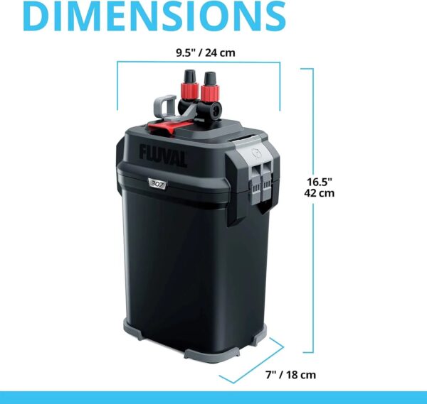 407 Perfomance Canister Filter - for Aquariums Up to 100 Gallons - Aquarium Canister Filter - Image 15