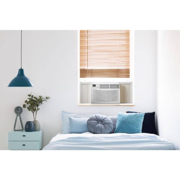 10,000 BTU 115V Window AC w/ Remote for Rooms upto 450 sq. ft. 24-Hour Timer 3-Speed Auto-Restart Digital Display White - Image 11