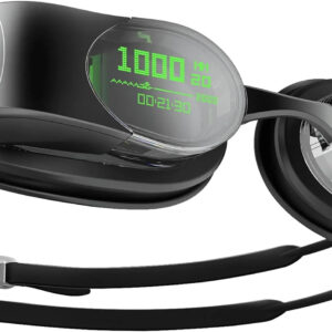 2s AR Smart Swim Goggles Anti-fog Swimming Goggles Fitness Tracker That Shows Your Metrics, Compatible with Open Water Mode