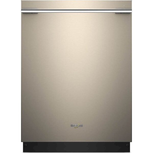 Whirlpool - 24" Tall Tub Built-In Dishwasher with Stainless Steel Tub - Sunset bronze - Image 8