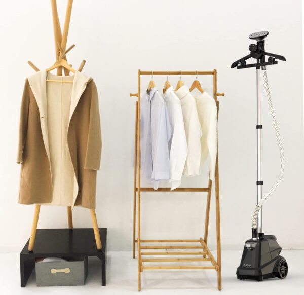 SALAV Commercial Full-Size Garment Steamer with Foot Pedals and Extra Large 3L Water Tank - Image 5