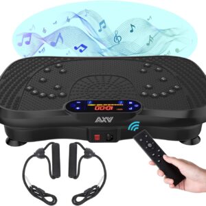AXV Vibration Plate Exercise Machine Whole Body Workout Vibrate Fitness Platform Machine