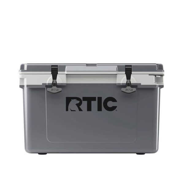 32 QT Ultra-Light Hard-Sided Ice Chest Cooler, Dark Grey And Cool Grey, Fits 48 Cans - Image 12
