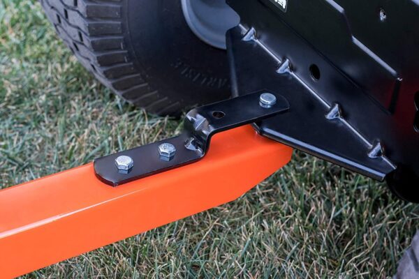 Agri-Fab Inc 45-0553, 1000-Pound, Poly Dump/Swivel Cart, Black/Orange - Image 7